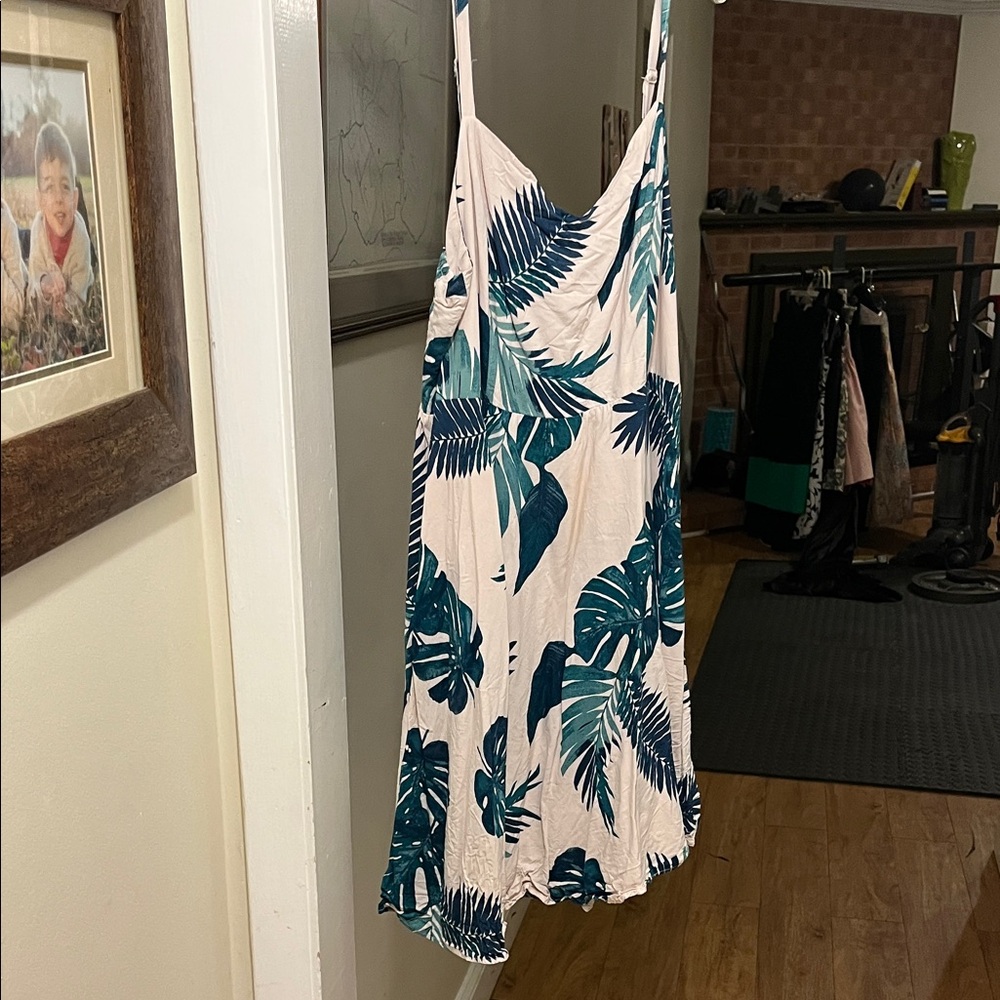 Old Navy Blue and Cream Cami